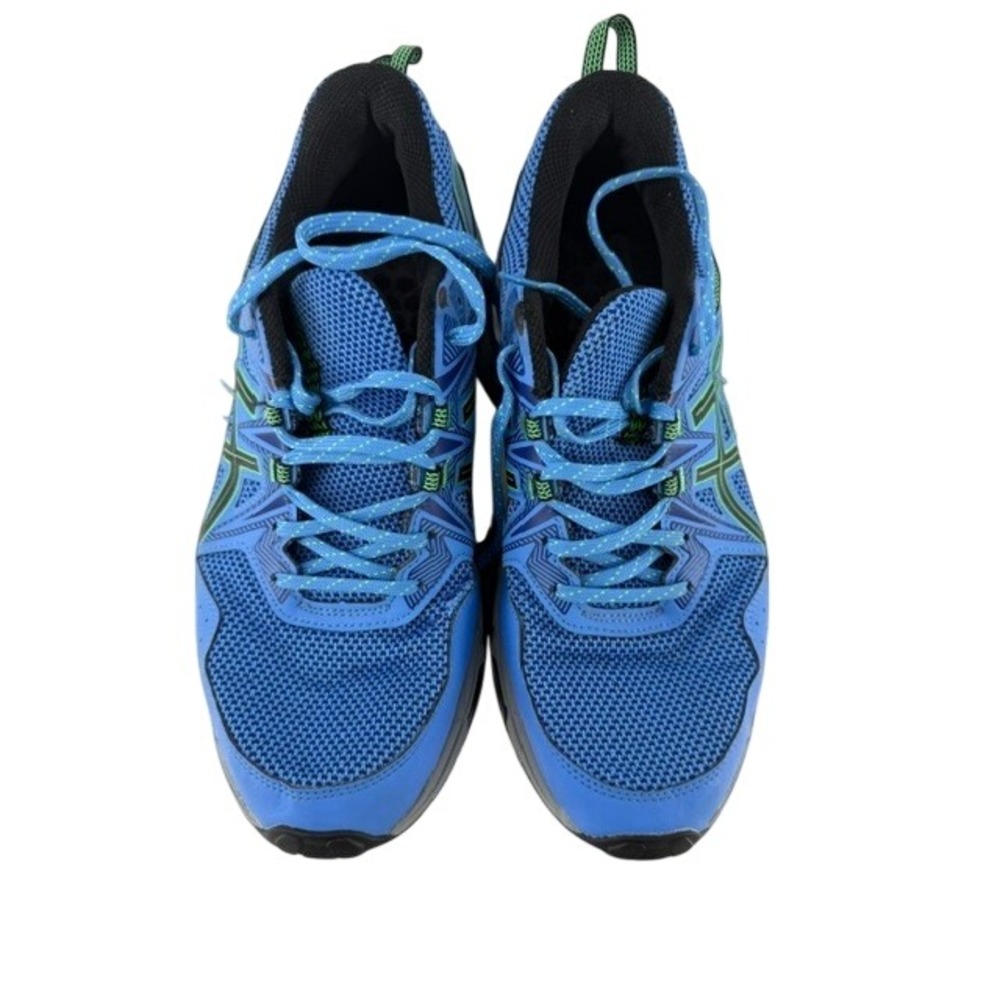 ASICS Gel Venture 7 Mens Running Shoes Blue Green Trail Sneakers 1011A824 10.5